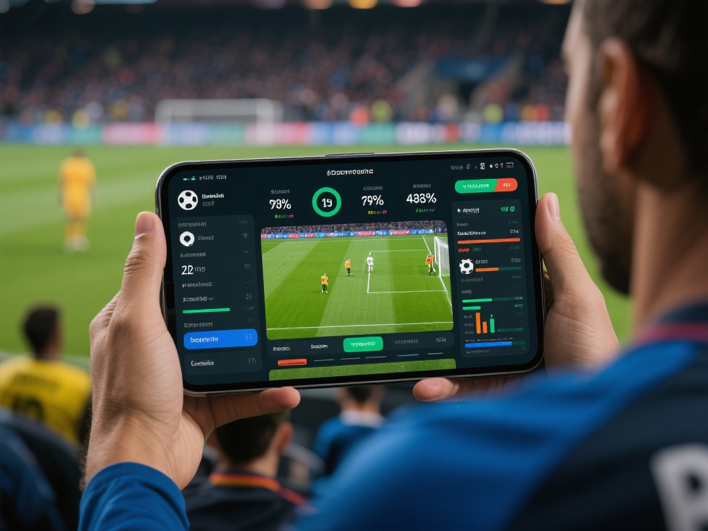 例如，你可以在观看足球赛事的同时获取深入的球队数据